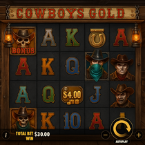 Bob Casino - Cowboys Gold Slot Game